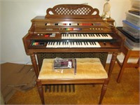 KIMBALL ORGAN W/ BENCH ,SYNTHA SWINGER, THE