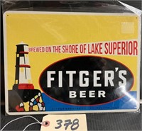 Fitger's Beer Metal Sign