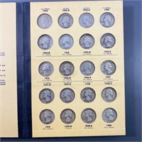 1932-63 Washington Silv Quarter Book XF/AU 96 CNS