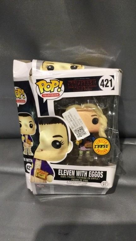 Stranger Things Funko Pop! Tv Eleven With Eggos