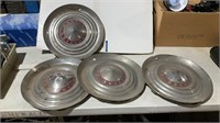 Pontiac Set of 4 matching hubcaps
