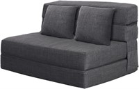 Anoner 60" Futon Sleeper Chair Guest Sofa Bed And