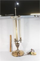 Large heavy VTG Brass lamp