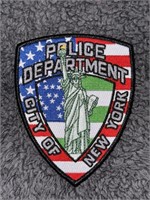 RARE AUTH. NYPD POLICE LIBERTY UNIFORM PATCH