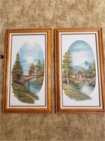 Pair of Oil Paintings