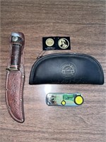 Franklin Mint Collector Knife & Hunting Knife