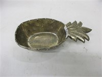 Silver plated pineapple candy dish