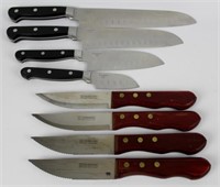 Kitchen & Steak Knives (8)