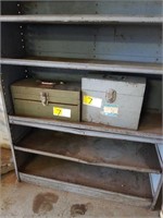 2 Small Steel Toolboxes