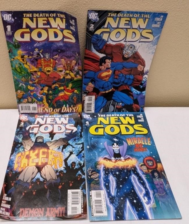 The Death of the New Gods DC Comics lot of 4