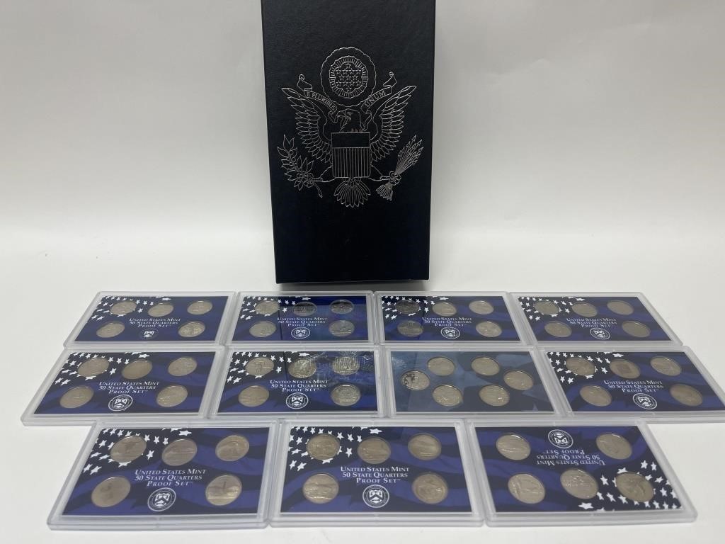 50 State Quarter Proof Set with Box