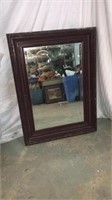 Beautiful Wood Framed Mirror T13