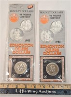 1983 EDMONTON OILERS DOLLARS-GRETSKY X2