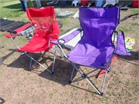 (2) Folding Camp Chairs / 1 With Case!