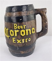 Corona Beer Advertising Chalkware Stein