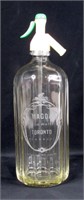 Vintage Magda (Toronto) Glass Seltzer Bottle