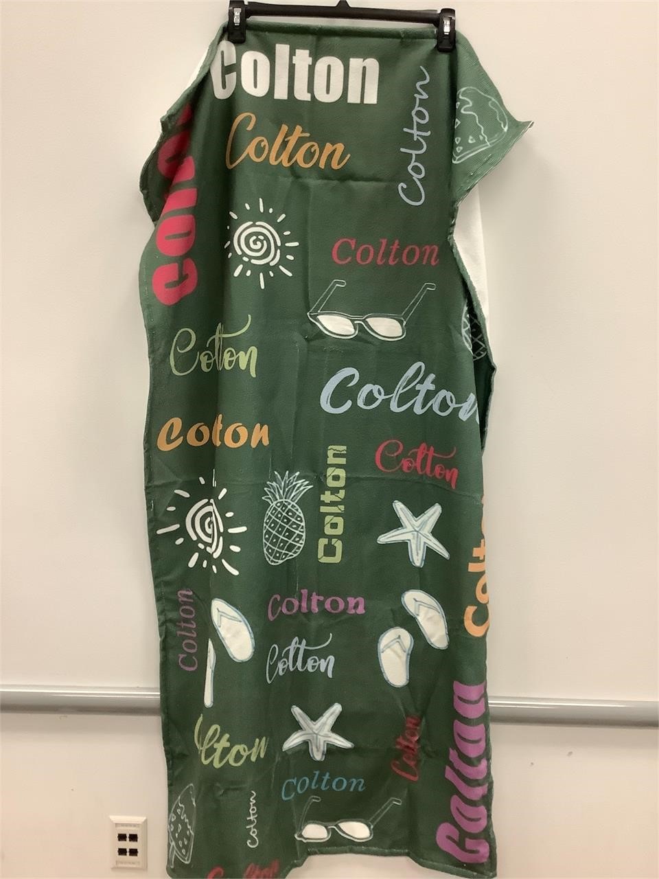 $10  name beach towel Colton