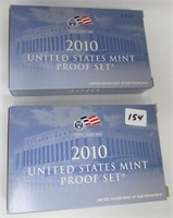 2 - 2010 US Proof sets