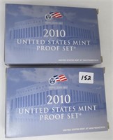 2 - 2010 US Proof sets