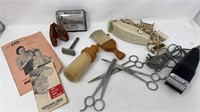 Vintage Shaving and Haircutting Supplies