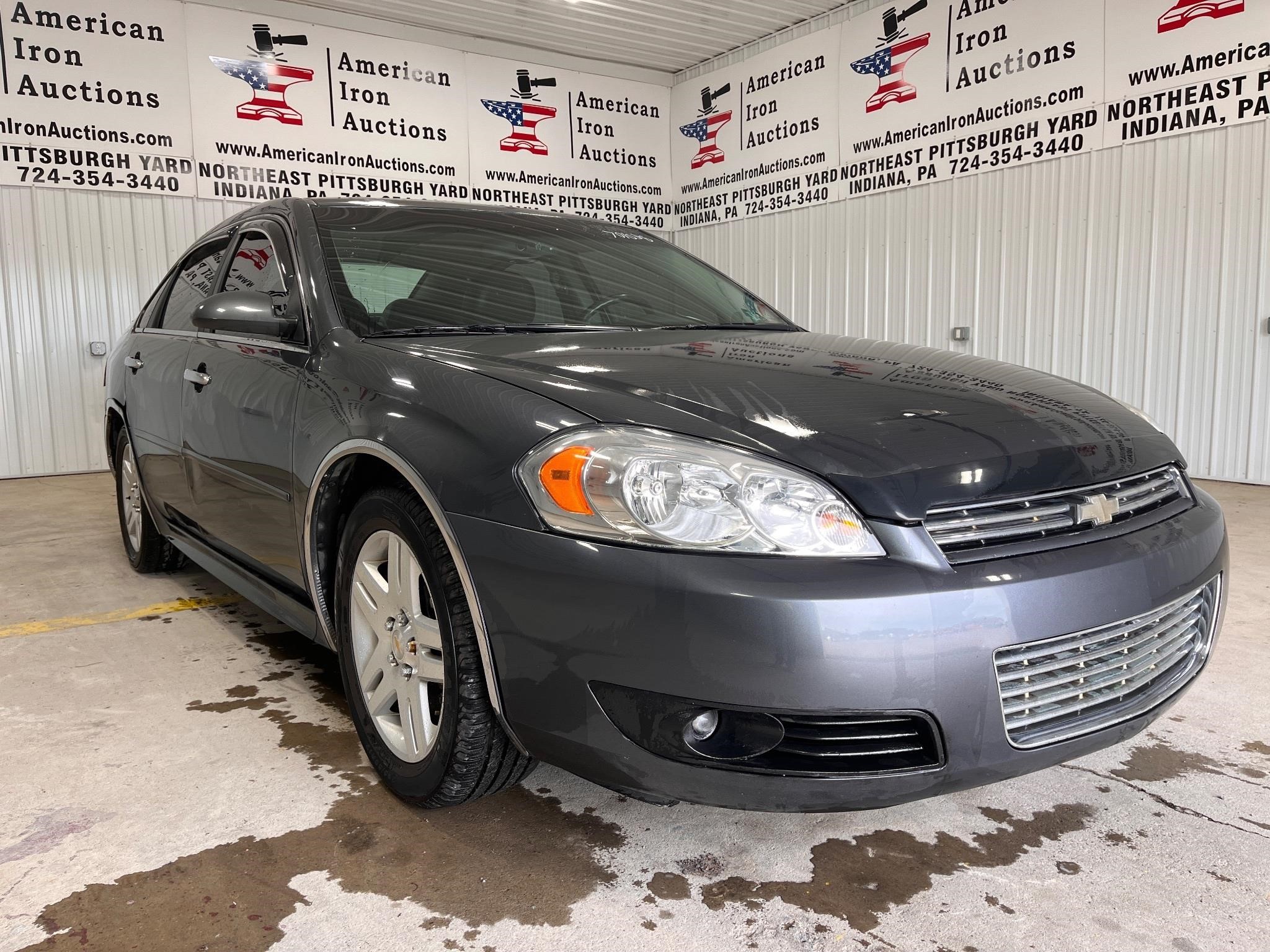 2010 Chevrolet Impala LT Sedan-Certificate SALVAGE