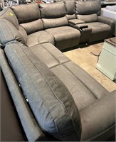 6pc power recline sectional