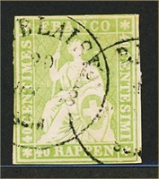 SWITZERLAND #29 USED FINE