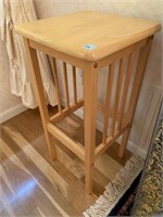 Multipurpose wooden stool or plant stand 29x14x14