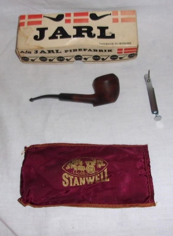 Vintage pipe package.
