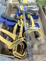 FLAT OF CLAMPS