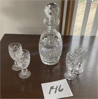 Waterford Heavy Crystal Liquor Decanter with