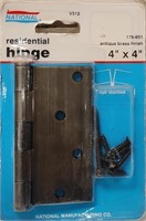 3 pack National residential hinge 4"×4"


Bm