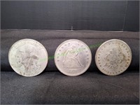 (3) Replica Coins