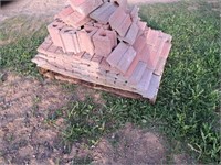 Pallet of lanscaping bricks