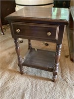 End table 18 x 15 x 27 tall