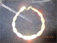925 Silver Herringbone Bracelet-5.8 g