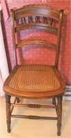 Antique Chair w/ Cane Seat