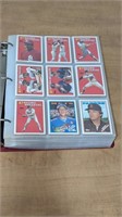 Binder of Various Baseball Cards