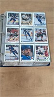 Binder of Various Hockey Cards Set Part Set