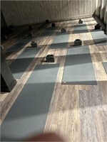 Pilates / Yoga mat,  plus block & strap