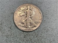 1940 Liberty walking half dollar