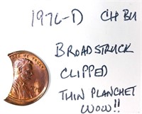1976-d Cent (Triple Error Coin)