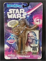 Bendable Star Wars Chewbacca & Trading Card