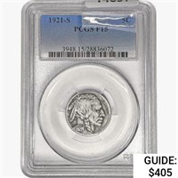 1921-S Buffalo Nickel PCGS F15