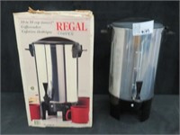 REGAL S/S 10 TO 30 CUP COFFEE MAKER / PERK