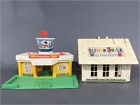 Fisher Price Play Family School and Airport