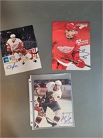 Signed Hockey Photos