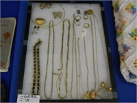 GOLD TONE/FILLED COSTUME JEWELRY