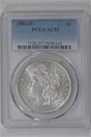 1881-O Morgan Silver Dollar