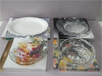 Four Serving Trays